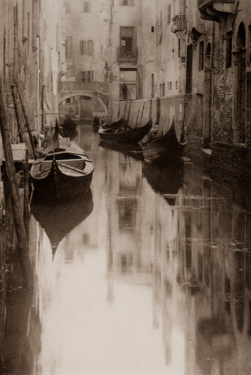 Venetian Canal, Alfred Stieglitz, 1894