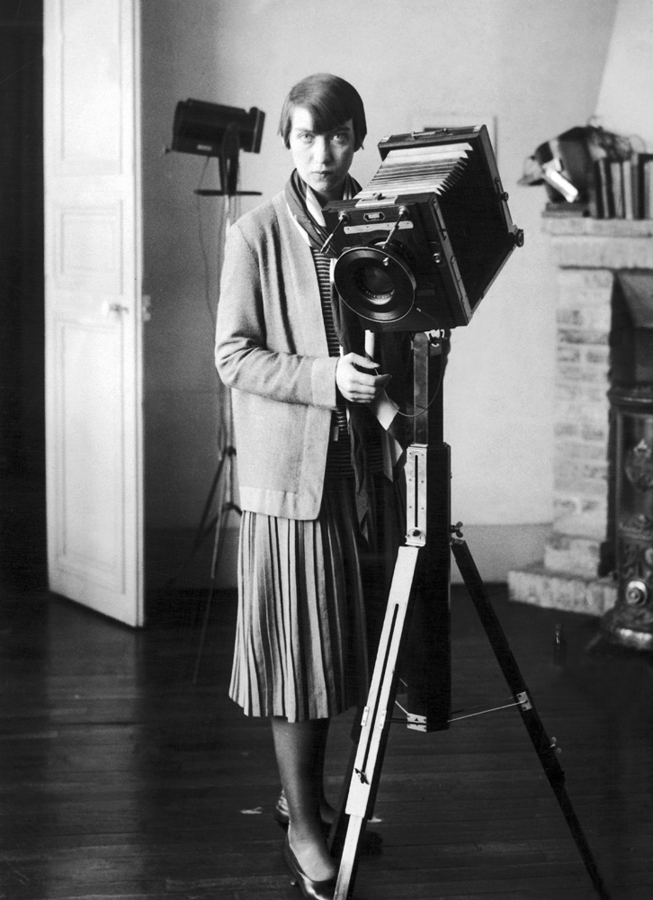 Berenice Abbott — Self-Portrait with Large Format Camera, circa 1925