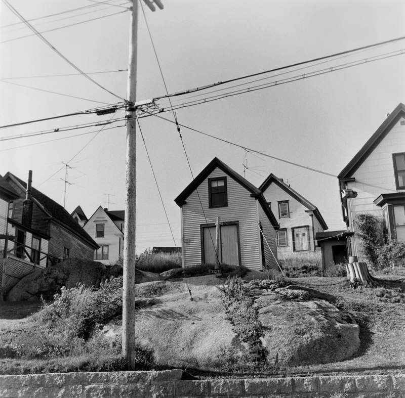Houses, Stonington, Maine, Berenice Abbott, 1967