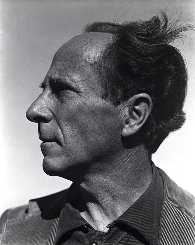Portrait of Edward Weston, 1940