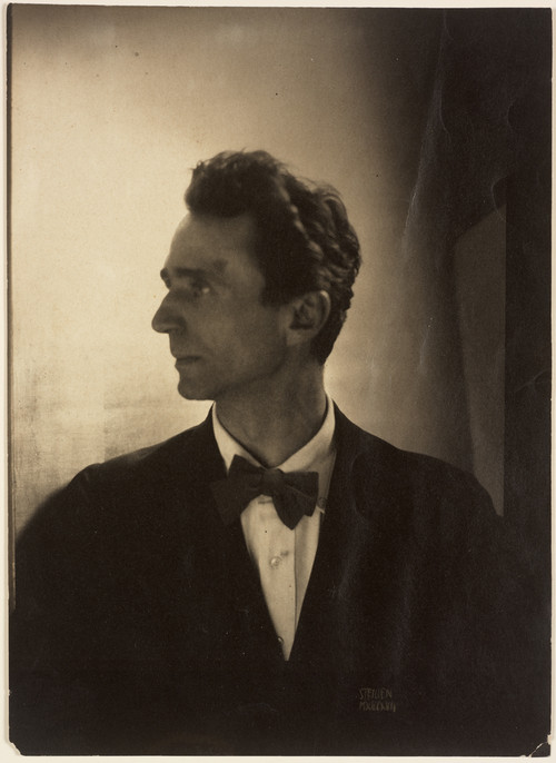 Edward Steichen, Self-Portrait, 1917 (Coated platinum print)
