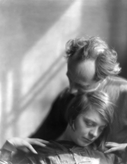 Portrait of Edward Weston and Margrethe Mather by Imogen Cunningham