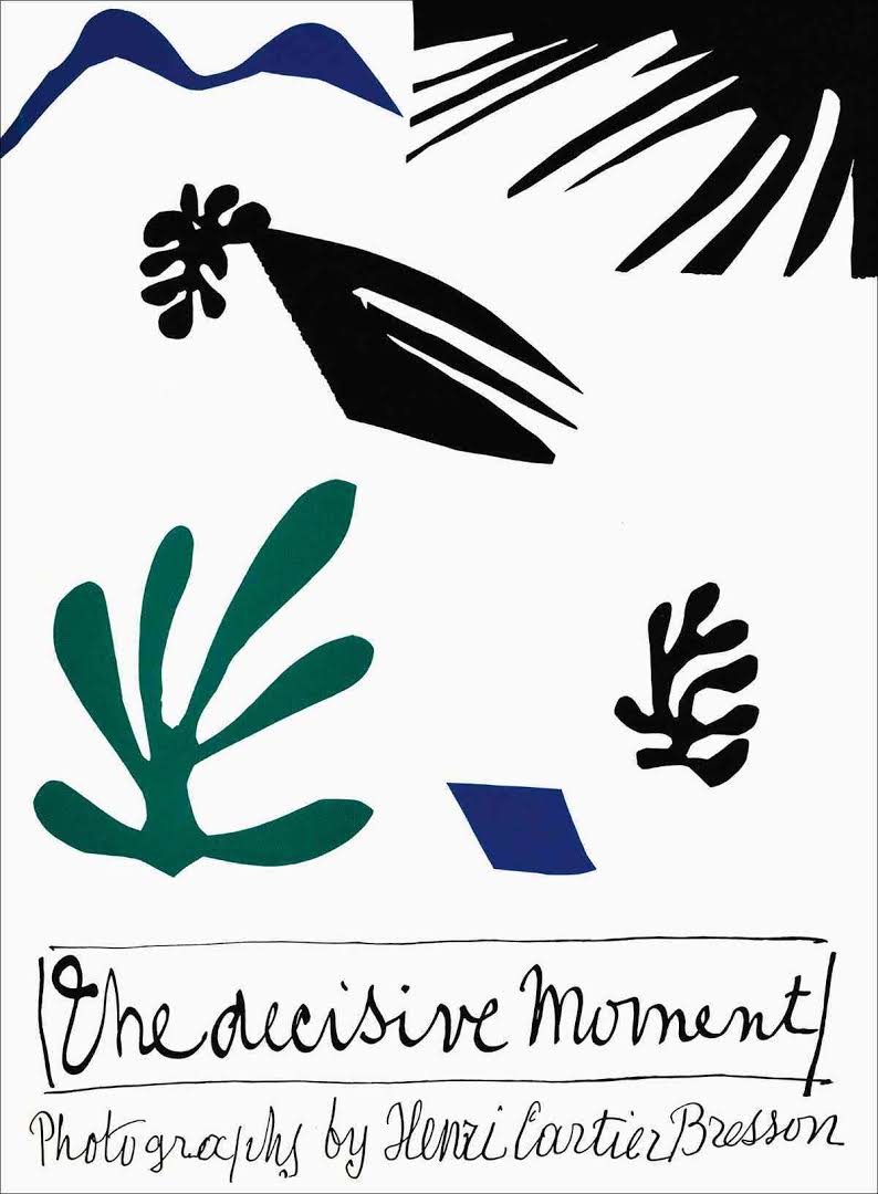 Henri Cartier-Bresson’s influential photobook, “The Decisive Moment,” collecting his best early work, with cover and dust jacket designed by Henri Matisse