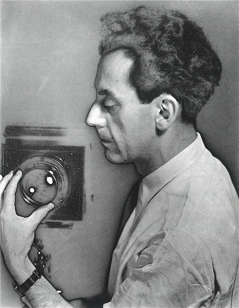 Man Ray — Self-Portrait with Large Format Camera