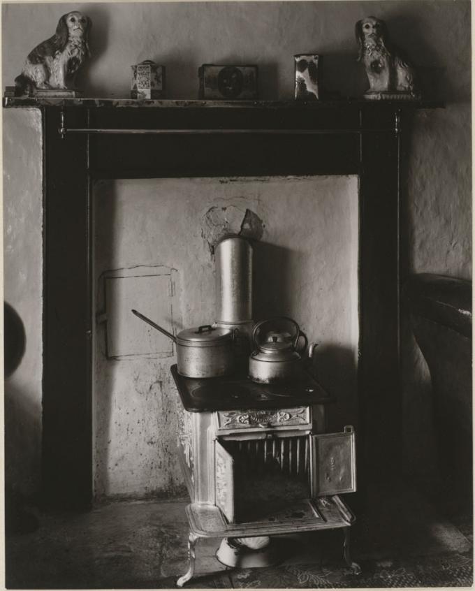 Kitchen Loch Eynort South Uist Hebrides, 1954