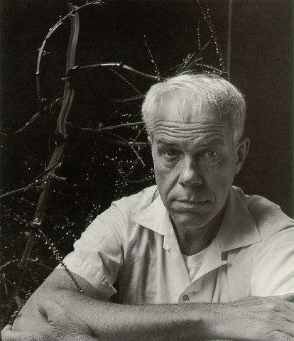 Portrait of photographer Minor White by Imogen Cunningham