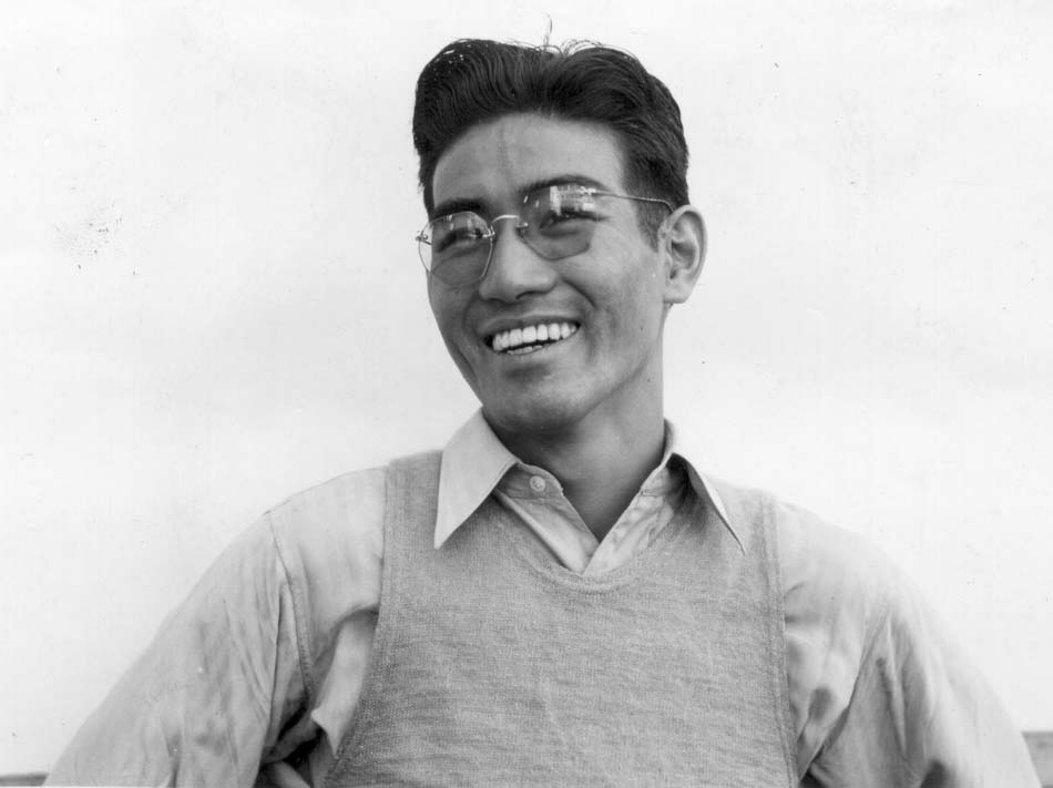 Manzanar prisoner Henry Ishizuka by Dorothea Lange - World War II - Japanese-American Interment Camps