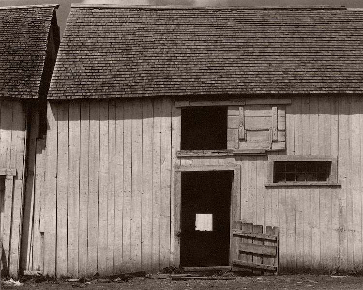 Paul Strand Barn, Gaspe, 1936