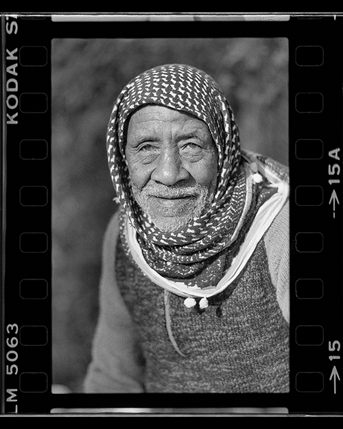 Arab Gentleman on Me’ir Rutberg St., Haifa, Israel, circa 1985 - ©️ Glenn Scott Egli, All rights reserved